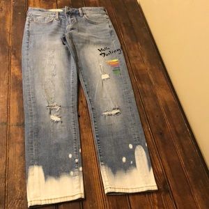 Pilcro and the letterpress hello darling! jeans